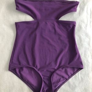 Flagpole Swim High-Waisted Bikini Bottoms (XS)
